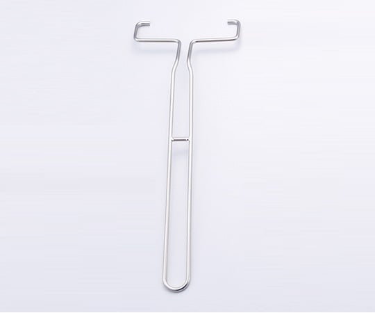 Adhesive roller for 100mm width, double-shaft stainless steel long metal fitting, CR-122, 1 piece