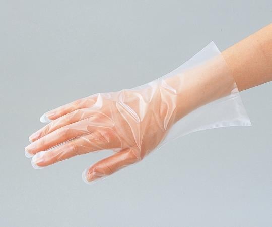 Antibacterial polyethylene gloves M 100 pieces, inner embossed M 2770 M 1 bag (100 pieces)