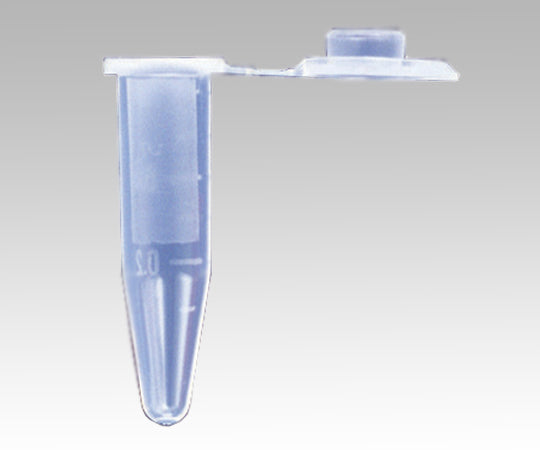 PCR tubes, flat cap, 0.5mL, 1000 pieces, T-06, 1 bag (1000 pieces)