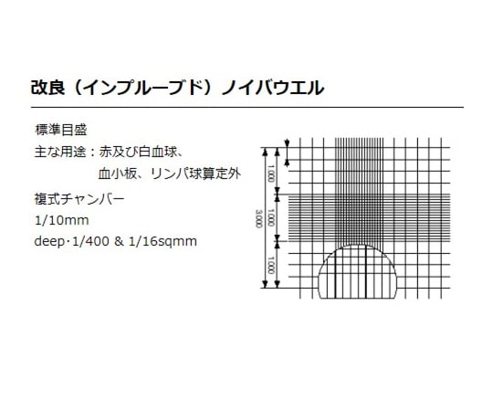 Disposable cell counting plate C-Chip (improved Neubauer type) 1 box (50 pieces) DHC-N01 1 box (50 pieces)