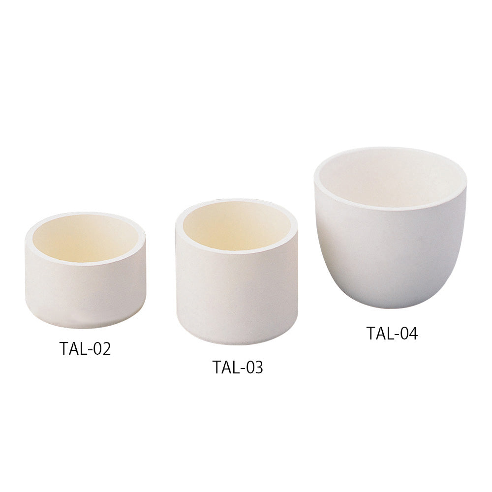 도가니(내열 충격 티탄산 알루미나) 본체 φ78×60mm TAL-04 1개