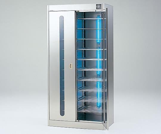 紫外線殺菌ロッカー(ステンレス仕様) 棚板仕様 W-02FNT 1台