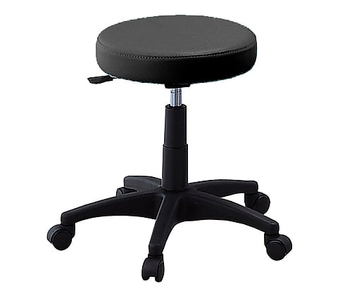 라운드 의자 DX 블랙 GS010-VBK 1 다리