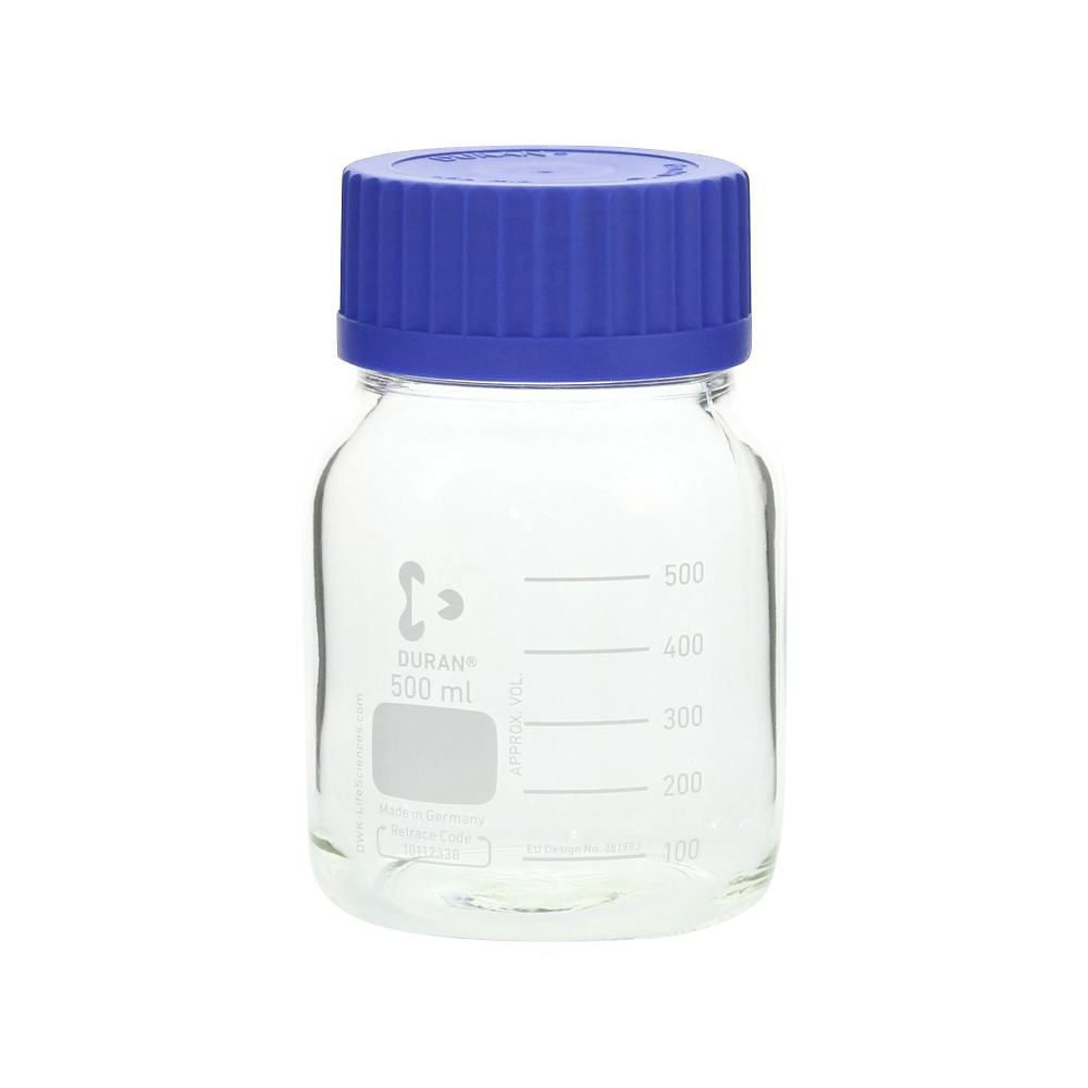 Wide-mouth screw-top bottle Duran(R) 500mL 017250-500A 1 piece