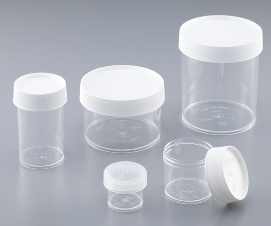 Wide-mouth cylindrical container 125mL 4 pieces 2117-0125JP 1 bag (4 pieces)