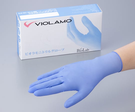 Violamonitrile Gloves M 1 box (100 pieces) 1 box (100 pieces)