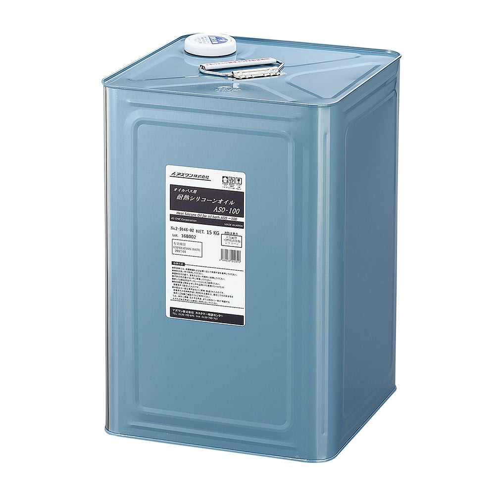 Heat-resistant silicone oil for oil baths 15kg ASO-100-15KG 1 unit