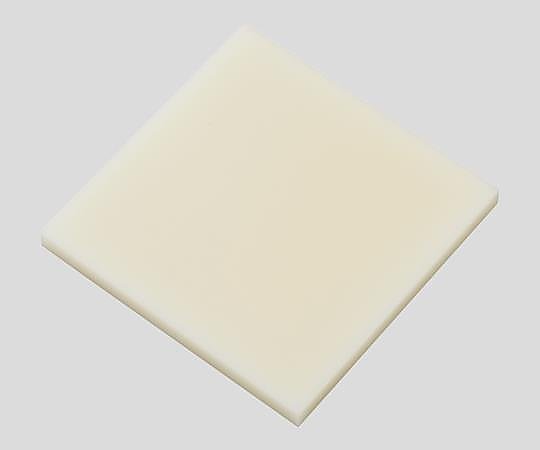 ABS resin plate, natural color, 3mm x 100mm x 100mm, 1 sheet