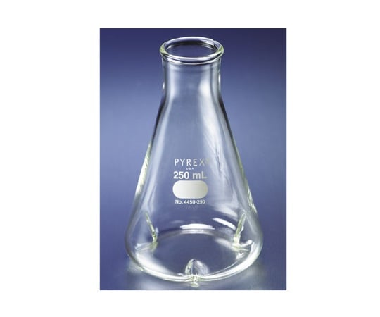 PYREX® Baffled Erlenmeyer Flask (with Rim) 250mL 4450-250 1pc