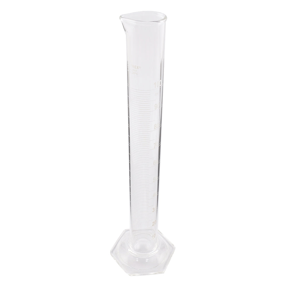 メスシリンダー PYREX(R) バンパー付き 100mL 3022-100 1個