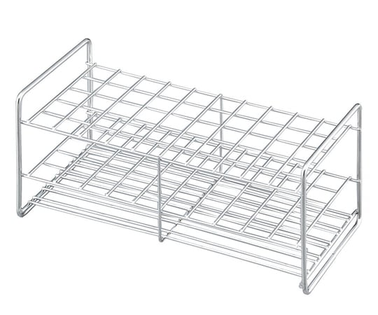 Stainless steel test tube rack, arrangement: 5 x 10, size: □40mm, 38‐50H, 1 unit