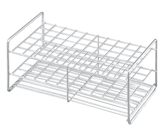 ステンレス試験管立 配列:6×10 サイズ:□17mm 15‐60L 1台