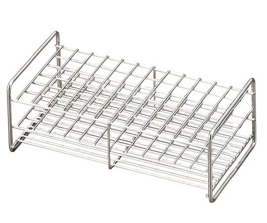 ステンレス試験管立 配列:6×12 サイズ:□20mm 18‐72 1台