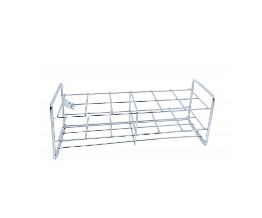 Stainless steel test tube rack, arrangement: 2 x 6, size: □37mm, 35‐12, 1 unit
