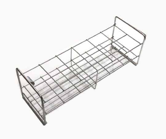 ステンレス試験管立 配列:2×6 サイズ:□42mm 40‐12 1台