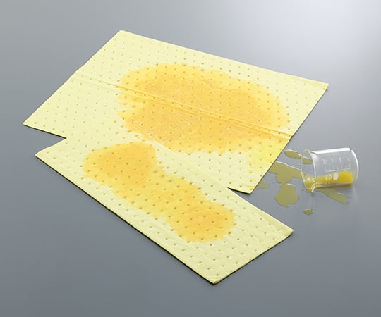 Liquid absorption sheet (water, oil, solvent) 1 bag (100 sheets) GB100M 1 bag (100 sheets)
