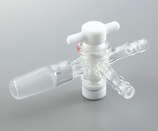 Three-way faucet with joint Teflon faucet TS19/38 1 piece