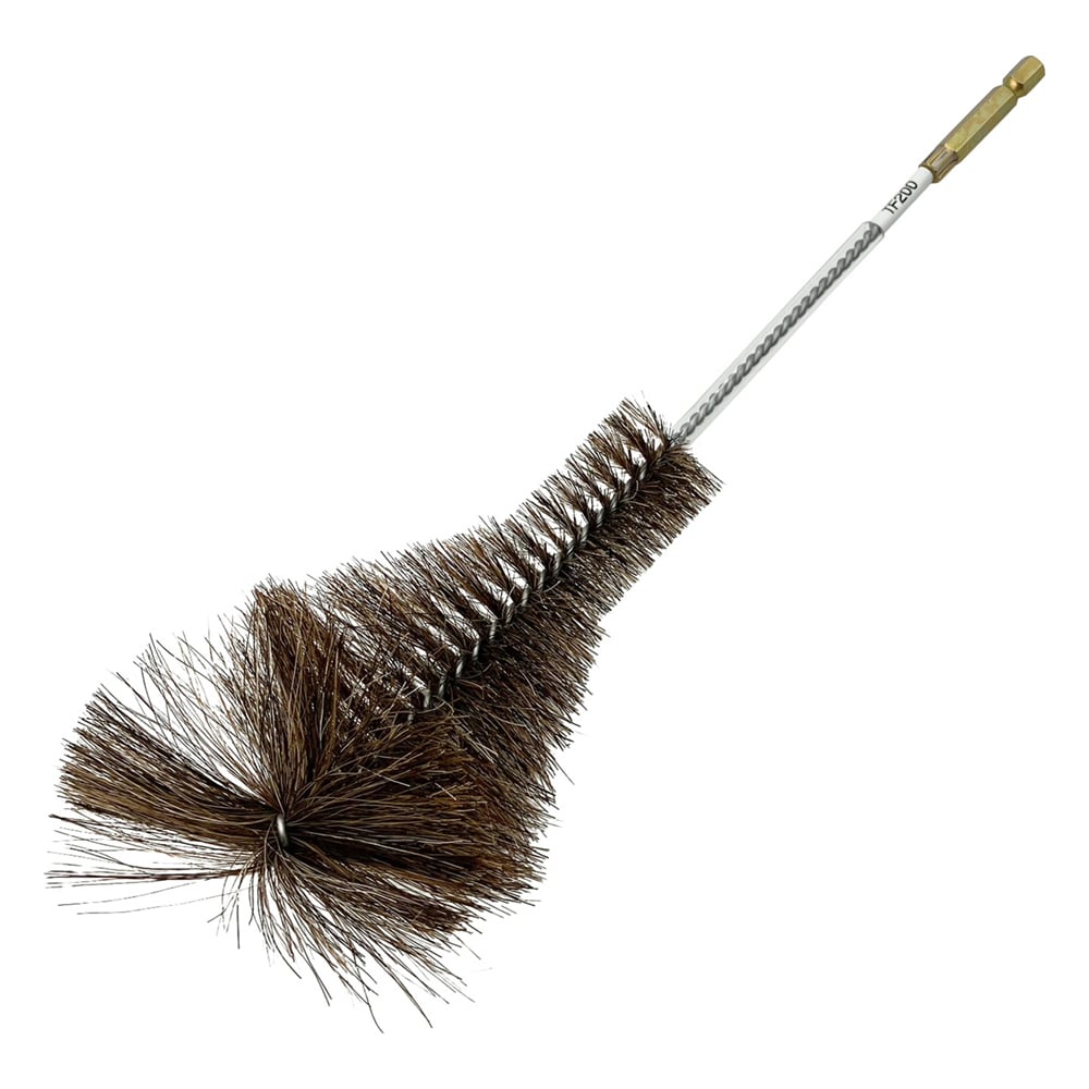 실험 용기용 세정 브러쉬(삼각 플라스크용) 250×150×φ90mm TF-200 1개