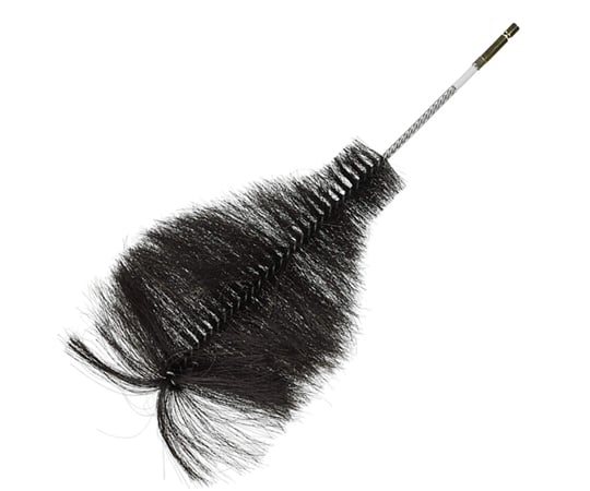 실험 용기용 세정 브러쉬(흡인 여과병용) 330×230×φ150mm QB-1000 1개