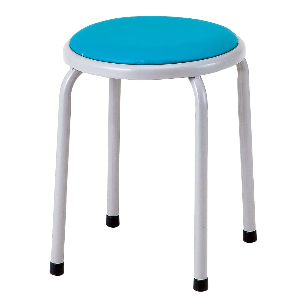 Round chair with thick leg pipes CU-541-A 1 piece