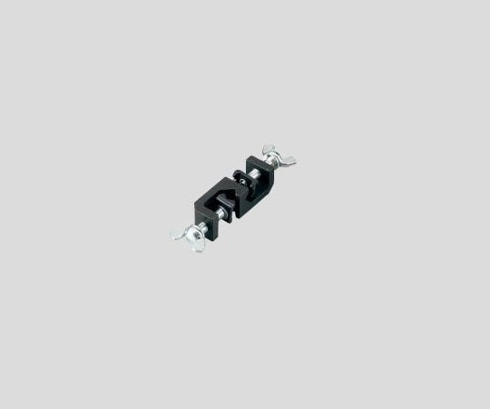 Laboratory equipment holder with square muff jaws, black Square muff jaws, black 1 piece
