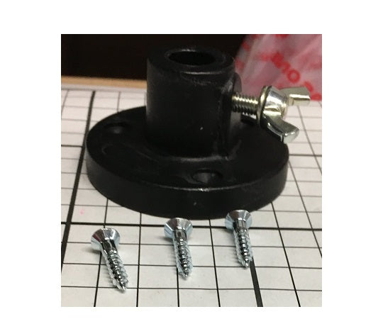 実験器具保持具 ベース・黒 1個