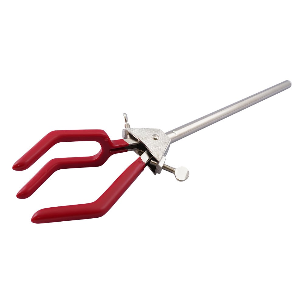 Double-sided clamp (vinyl-coated) long handle, large, 1 pc.