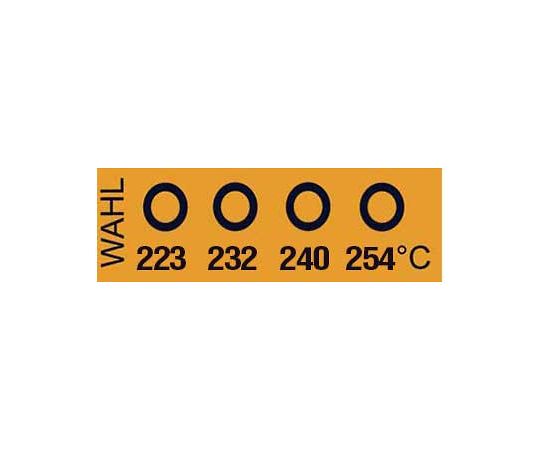진공용 템프 플레이트(불가역성) 4점 표시 1상자(10장입) 450-223 1상자(10장입)