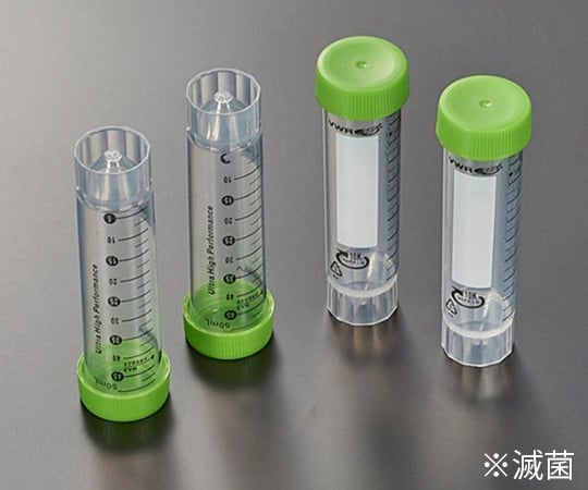 Freestanding Super Clear Centrifuge Tubes 50mL 50 tubes x 10 bags Sterilized 82018-050 1 box (50 tubes x 10 bags)