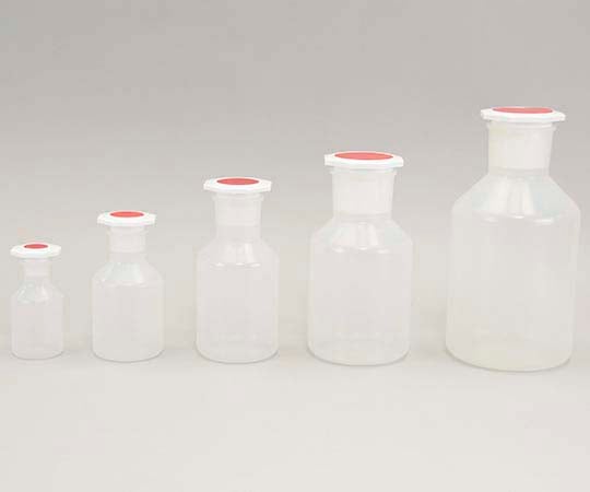 PP wide-mouth reagent bottle (with plug) 100mL WPRB100 1pc