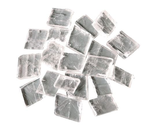 Mineral materials for experiments (case included) Transparent calcite 1 set