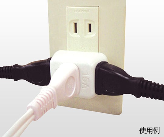 耐トラ付きタップ トリプルタップ Y02T300WH 1個