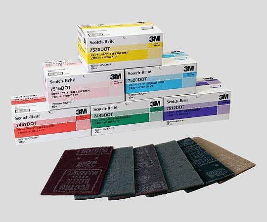 Scotch-Brite Industrial Pad (with cross perforations) #320 150 x 230 mm 7447 DOT BOX 1 box (10 sheets)