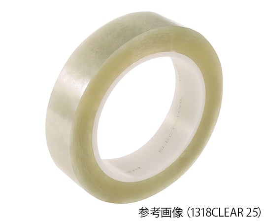 ポリエステルテープ (透明) 25mm×0.06mm×66m 1318CLEAR 25 1巻