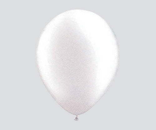 Rubber balloons, 100 pieces, white, FAN10800, 1 pack (100 pieces)