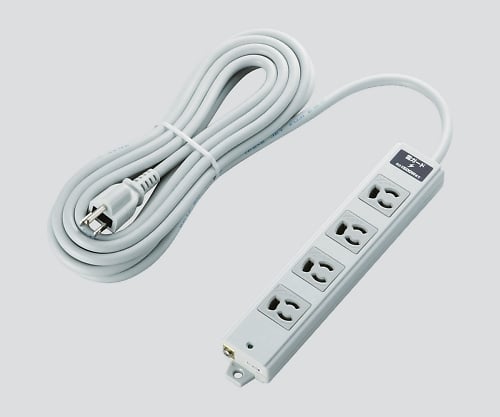 Double structure OA tap lightning surge 4 ports 5m T-WRMK3450LG/RS 1 piece