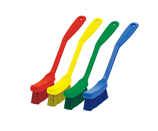 ディッシュ磁性ブラシ スリム HPMシリーズ 22×285×25mm レッド 57012 1個