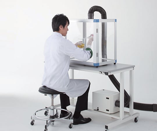 Portable fume hood work box 1 unit