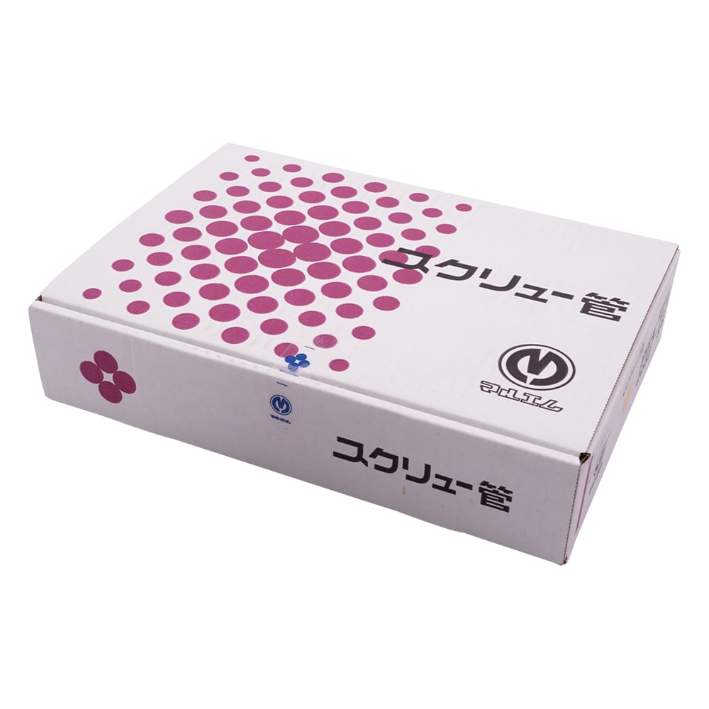 CC screw tube, transparent, yellow cap, 13.5mL, 1 box (50 pieces) No.4, 1 box (50 pieces)