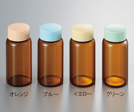 CC screw tube, brown, orange cap, 50mL, 1 box (50 tubes) No.7, 1 box (50 tubes)