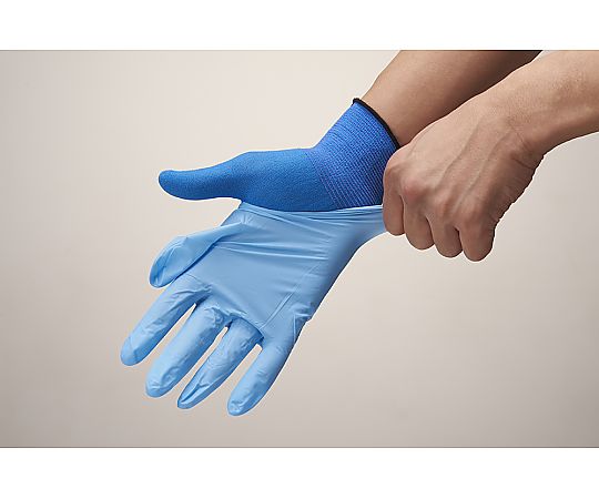 Ultra-thin EX Fit Gloves M Blue 1 bag (20 pieces) B0620Blu-M 1 bag (20 pieces)