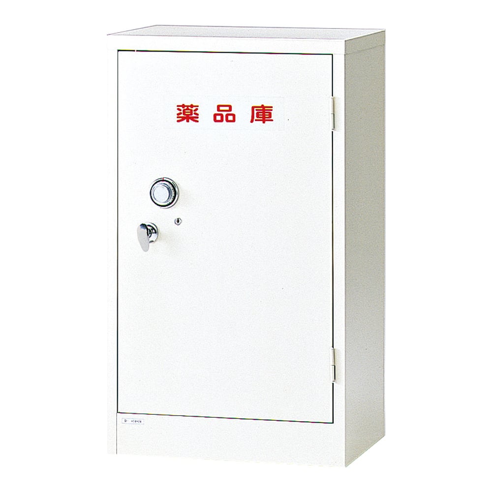 Medicine storage cabinet 515×380×880mm 23DR・OW 1 unit