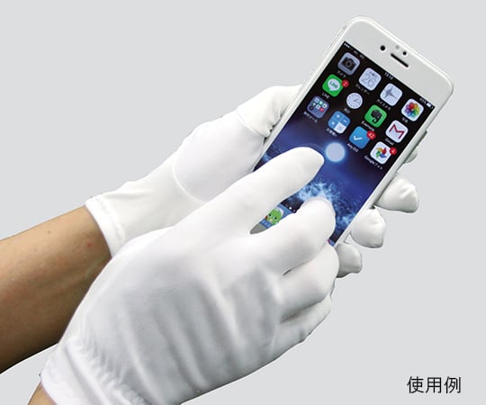 Touchscreen compatible microfiber gloves, 10 pairs included, No. 8070-L, 1 bag (10 pairs included)