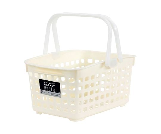 Mini Light Basket Ivory F-2597 1pc