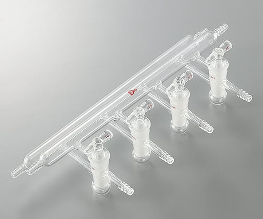 가스 치환 진공 매니폴드 양단 고무 고정 타입 1개