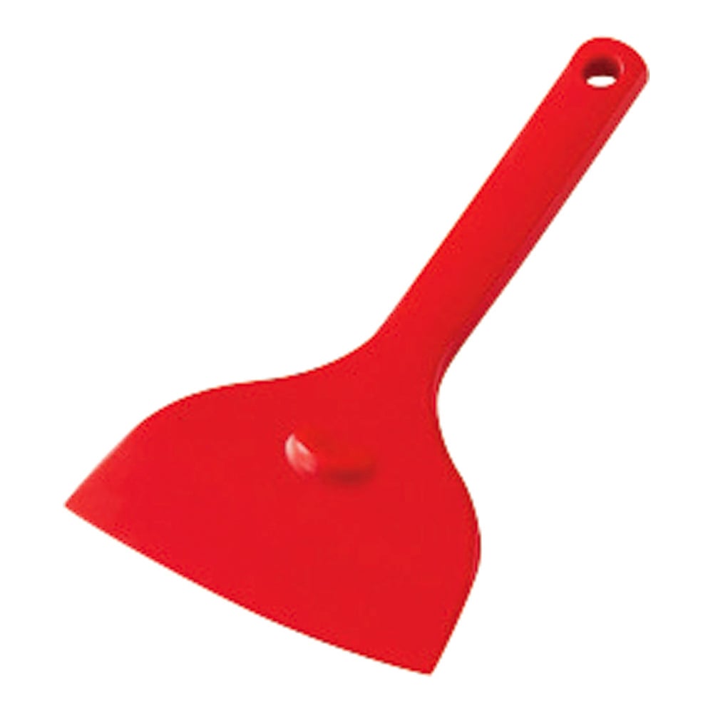 シリコンヘラ シリコンサラクリーナー 赤 1個