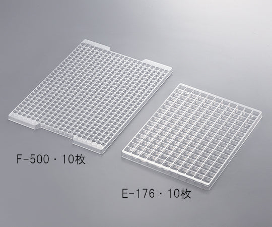 コンテナ用トレイ 405×285×10mm ポケット数 50 1セット(10枚入) F-38 1セット(10枚入)