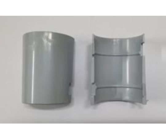 Shelving stopper, ABS, grey, 1 piece