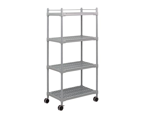 コンフォートシェルフ グレー 920×575×1900mm S-4F 1個