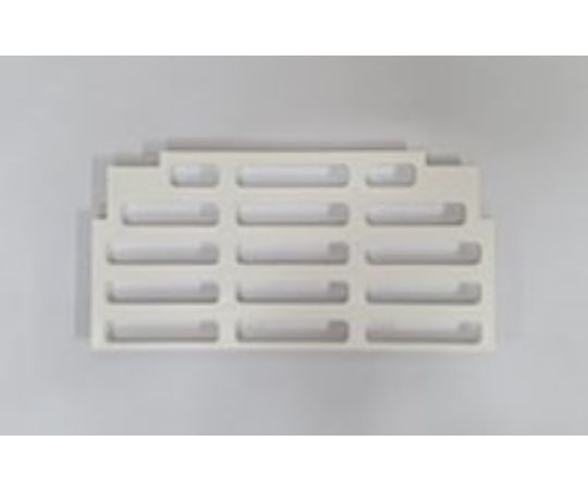 Shelving shelf cutout plate mini PP white 1 piece